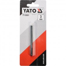 YATO Punctator pentru piele, diametru 3 mm, lungim..